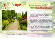 Tablet Screenshot of amerscape.com